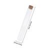 Housoutil 10-Pack 43 mL Glass Match Holders with Wooden Stoppers view 2
