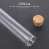 Housoutil 10-Pack 43 mL Glass Match Holders with Wooden Stoppers view 3