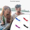 YIXANNX 10-Pack 3-in-1 Beer Bottle Opener Keychain view 3