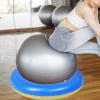 DOITOOL Inflatable Yoga Ball Stand, Non-Slip Exercise Ball Base Made of Durable Material, Large Fitness Ball Holder for Yoga and Balance Exercises at Home view 4