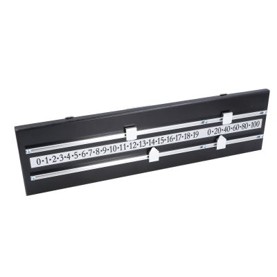 RASTKY Versatile Billiards Scorer with Clear Display for Home Clubs, Solid Wood