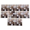 10-Piece Mosaic Wall Tiles for Kitchen and Bathroom view 1
