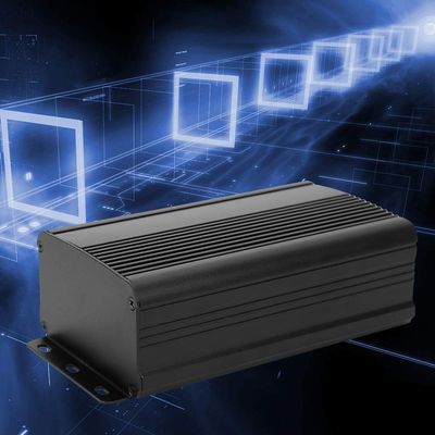 TOPINCN Aluminum Project Box, Matte Black, 55 x 95 x 150 mm