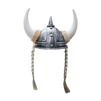 Medieval Viking Helmet with Bull Horns