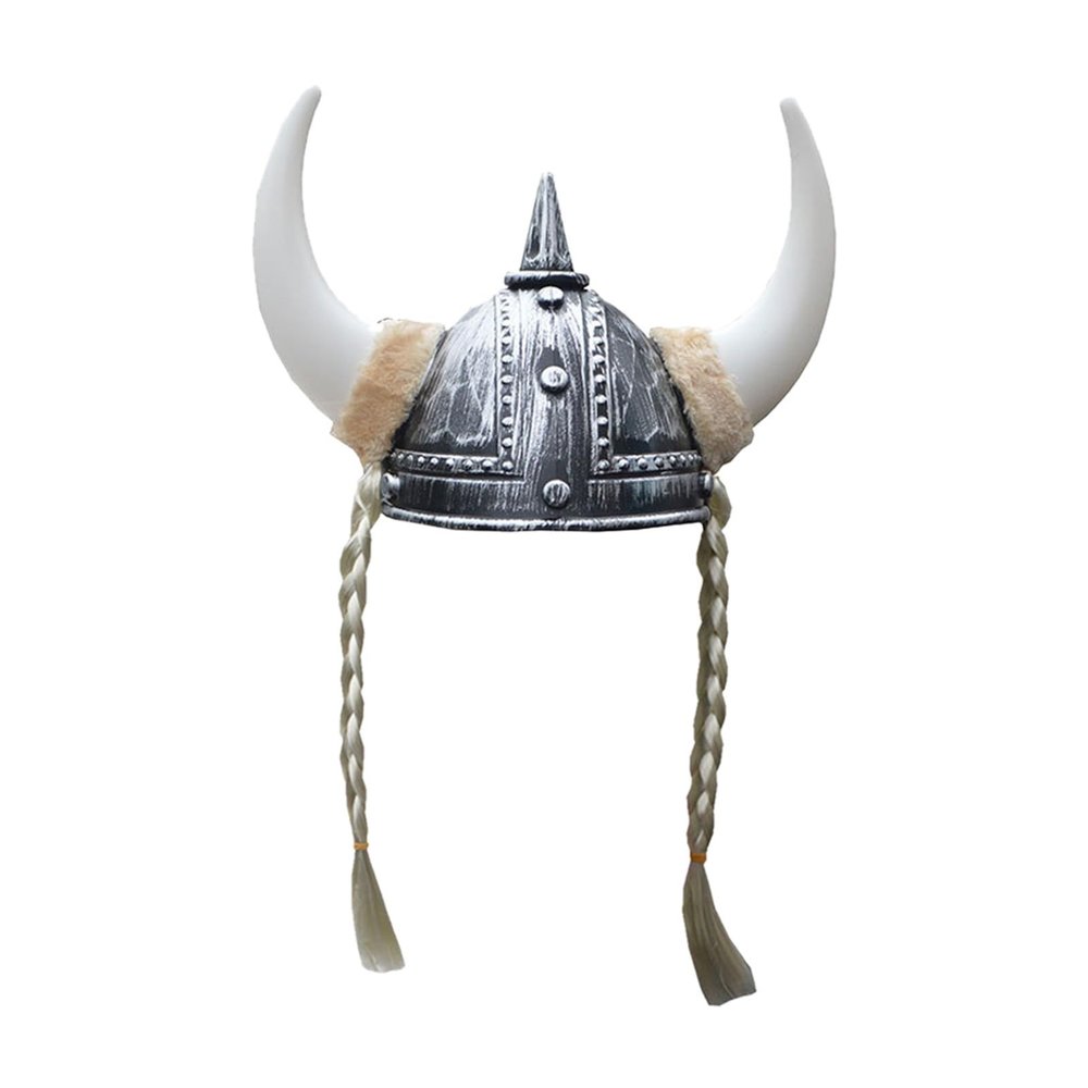 Medieval Viking Helmet with Bull Horns