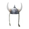 Medieval Viking Helmet with Bull Horns view 1