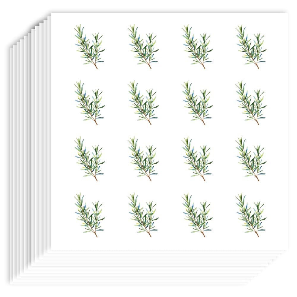 AHANDMAKER 192-Piece Rosemary Branch Stickers