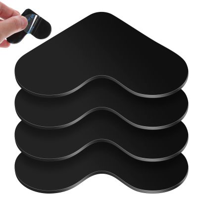 POPETPOP 4-Pack Heart-Shaped Carpet Adhesive Strips