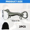 2-Piece Dachshund Bottle Opener Set view 2
