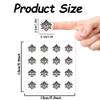 AHANDMAKER 192-Piece Damask Silhouette Sticker Set view 2