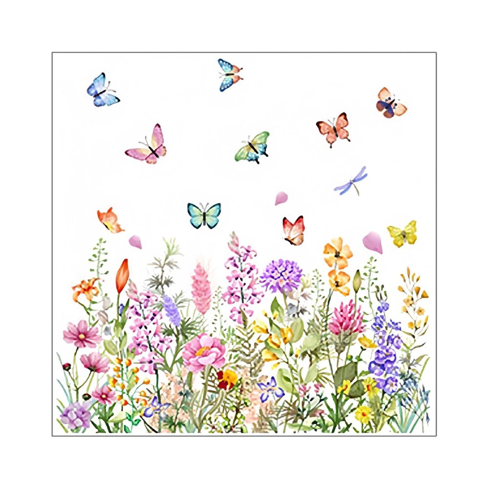 Spring Window Stickers - Removable Flower Decals