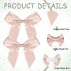 30 Pack Rose Gold Mini Bows for Gifts view 3