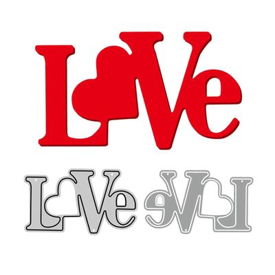 LOVE Metal Cutting Die Set