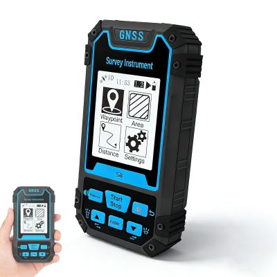 Portable GPS Land Surveying Device with Coordinate Measurement
