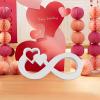 3D Heart Figure - Artistic Symbol of Affection view 3