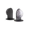 Decorative Marble-Patterned Bookends for Desk and Home view 1