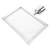 GLEAVI Stainless Steel Sign Holder for Queue Barrier Stanchions view 1