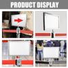 GLEAVI Stainless Steel Sign Holder for Queue Barrier Stanchions view 3