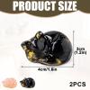 GuBaoZhuo 2-Pack Cat Figurines view 2