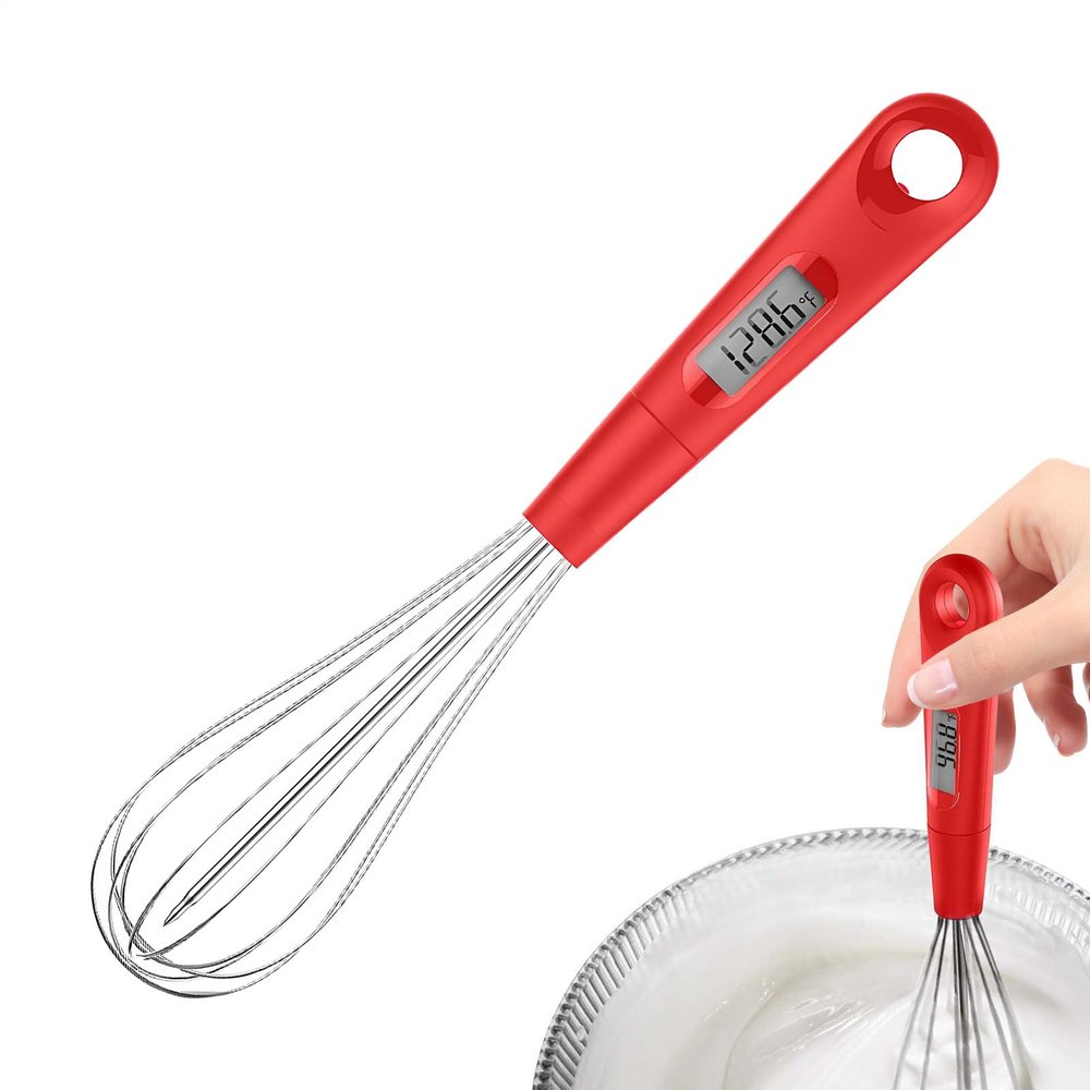 2-in-1 Precision Heat-Resistant Manual Egg Whisk