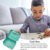 Locking Money Box - Mini Cash Box with Key Lock view 3