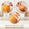 Citrus Peeler Set - 4 Pieces (2 White, 2 Orange) view 4