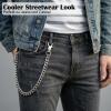 RDTOK Men's Stainless Steel Pants Chain 50cm view 2