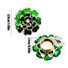Vintage Floral Button Covers for Women view 2