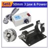 50 mm High-Precision Manual Self-Centering 3-Jaw Chuck for Woodworking view 2