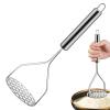 Potato Masher, Durable Stainless Steel view 1