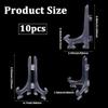 GORGECRAFT 10-Pack Plastic Easel 10cm view 2