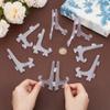 GORGECRAFT 10-Pack Plastic Easel 10cm view 3