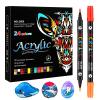 Quvxzy 12-Piece Porcelain Paint Marker Set view 1