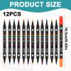 Quvxzy 12-Piece Porcelain Paint Marker Set view 2