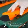 Rugged CNC Tool Holder Service Cart with Wheels and Handle for Garage and Workshop view 4