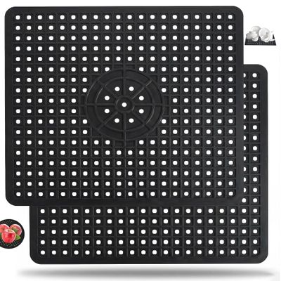 HSDLEWJ 2-Piece Sink Mat Set