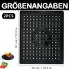 HSDLEWJ 2-Piece Sink Mat Set view 3