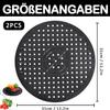 HSDLEWJ 2-Pack Round Sink Mat view 3