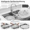 HSDLEWJ 2-Pack Round Sink Mat view 4