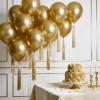 Wayfun Gold Metallic Balloons, 52 Pack 12 Inch view 3