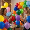 Wayfun Colorful Balloons 52 Pack, 12 Inch Rainbow Balloons view 4
