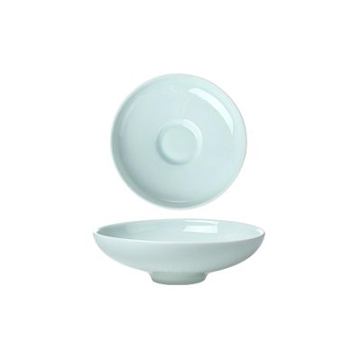 Specially Shaped Ceramic Footed Soup Bowls, 25.4 cm