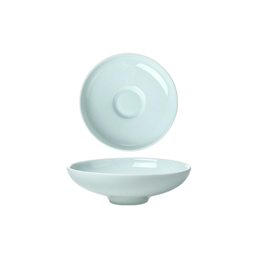 Specially Shaped Ceramic Footed Soup Bowls, 25.4 cm