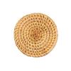Helilyco Rattan Coaster Set - Natural Heat Resistant view 1