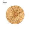 Helilyco Rattan Coaster Set - Natural Heat Resistant view 3