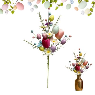 Decorative Easter Branches with Foam Eggs