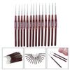 Helilyco Stainless Steel Ergonomic Crochet Hooks Set - 16 Pieces view 4
