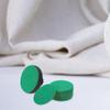 DOITOOL 12-Piece 59 mm Round Felt Pusher Pads for Small Air Hockey Tables, Green view 3