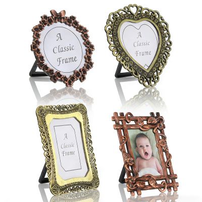 Aysatogc 4-Piece Mini Picture Frame Set