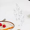 Mswborml Waterproof Fitted Tablecloth with Elastic Edge, 50 x 50 cm view 4